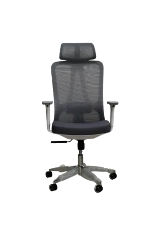 Fauteuil Président Ergonomique Tokyo – Confort Haut de Gamme avec Dossier Mesh, Accoudoirs 3D et Base Chromée