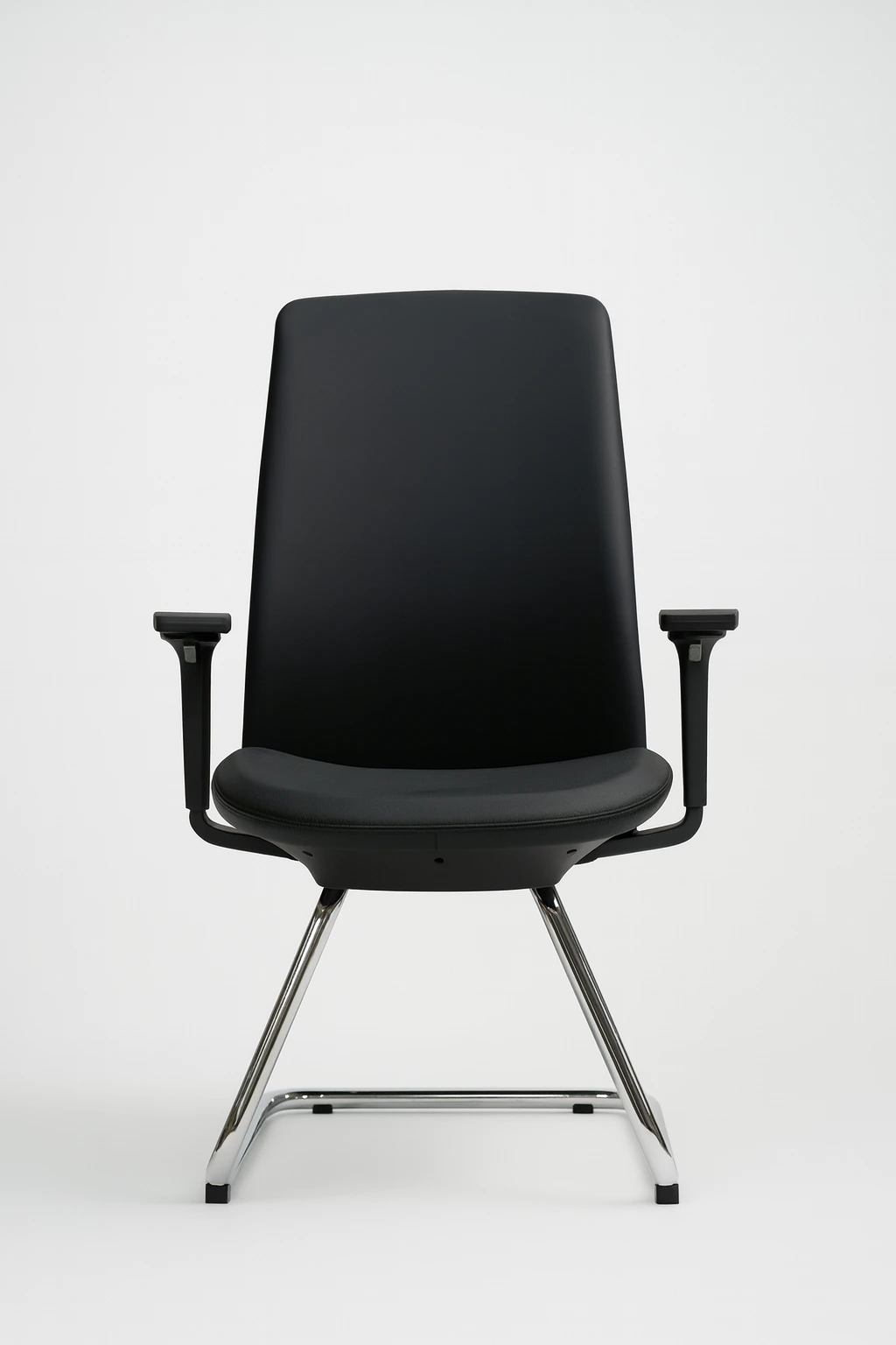 chaise-bureau-visiteur-simili-cuir-noir-(1)