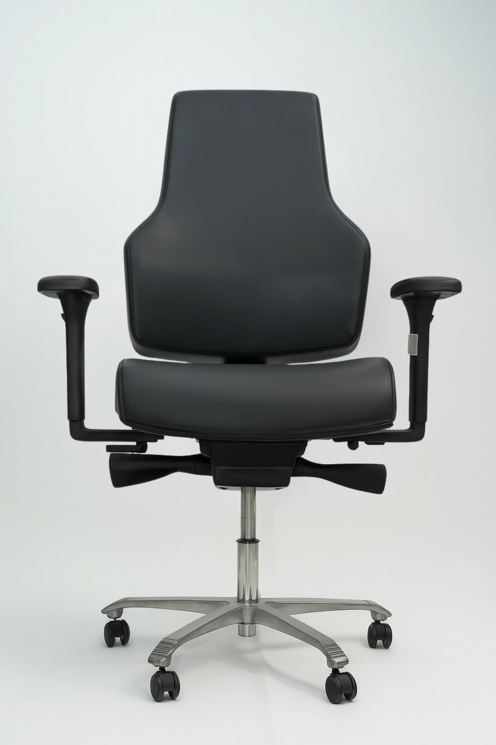 fauteuil-bureau-cuir-noir-veritable-occasion-1