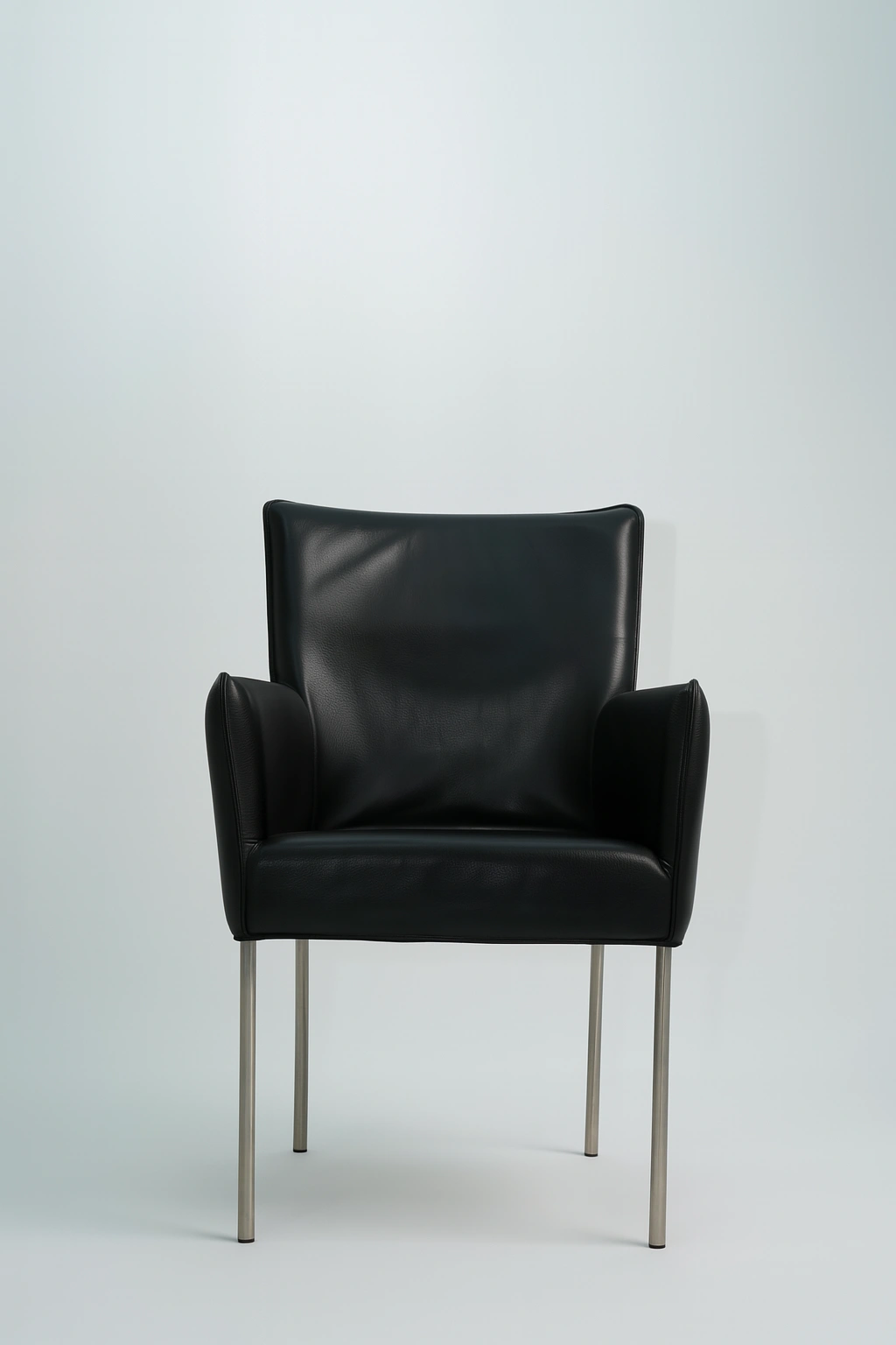 fauteuil-bureau-occasion-noir-face