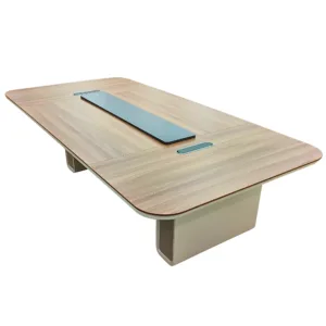 Table de réunion moderne – Produit d’importation – 240 × 120 × 75 cm
