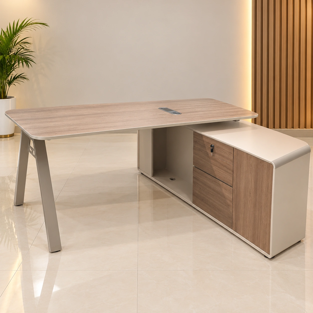 bureau-direction-160cm-pied-metallique-bois-beige-2016