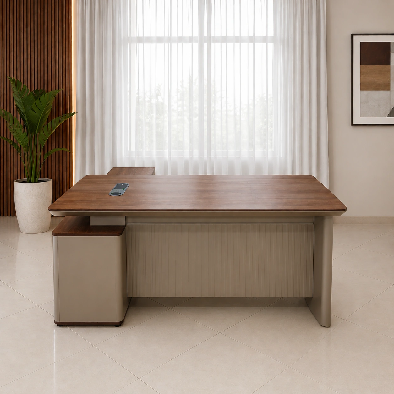 bureau-executif-avec-chargeur-sans-fil